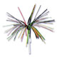 Green, Black, Red & Gold Tinsel Picks