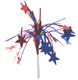 Red and Blue Patriotic Star Tinsel Picks