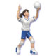 Volleyball Girl Figurine