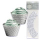 Cupcake Wrap- Silver Anniversary