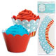 Cupcake Wrap- Patriotic