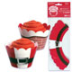 Cupcake Wrap - Santa