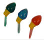 3-D Light Bulb Picks