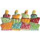 Cake Walk Shaped Plate Set