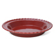 9" Pie Dish- Apple Red