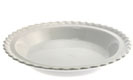 9" Pie Dish-White