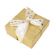 Stretch Loop with Cream and Gold Bow