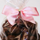 Blush Pink Twist Tie Bow