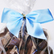 Light Blue Twist Tie Bow