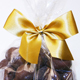 Bronze Gold Twist Tie Bow