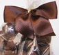 Brown Twist Tie Bow