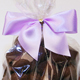 Lilac Twist Tie Bow