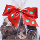Red and Green Twist Tie Bow