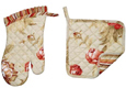 Pot Holder and Mitt Set- Mariann