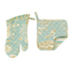 Pot Holder and Mitt Set- Natural Shells