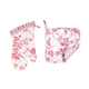 Pot Holder and Mitt Set- Brighton Red