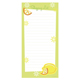 Lemon Twist Magnetic Shopping List