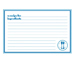 Blue Plate Special Recipe Cards 4" x 6"