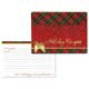 Holiday Tartan Recipe Box