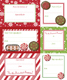 Gift Labels- Chocolate Holiday