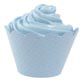 Cupcake Wrapper- Light Blue