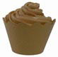 Cupcake Wrapper- Dark Brown
