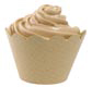 Cupcake Wrapper- Light Brown