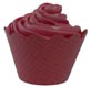Cupcake Wrapper- Burgundy