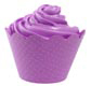 Cupcake Wrapper- Medium Purple