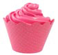 Cupcake Wrapper- Medium Strawberry Pink
