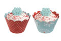 Cupcake Wrapper- Christmas Snow