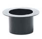 Plastic Black Top Hat
