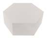 Styrofoam Cake Dummy- Hexagon 14" x 4"