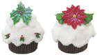 Picks - Poinsettia & Holly