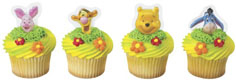 Cupcake Plaque- PoohT Faces
