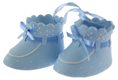 Claymation - Blue Baby Booties