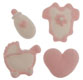 Edible Topper- Pink Baby Items