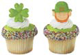 Rings- Leprechaun and Shamrock