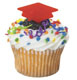 Picks - Graduation Cap/Red