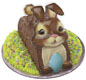Easter Bunny Pop Top - Brown