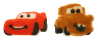 Dec-Ons® Molded Sugar - Cars/McQueen & Mater