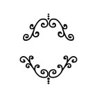 Scroll Mat- 4 3/4" and 5 3/8"
