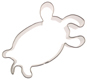 Cookie Cutter - Turtle 3"