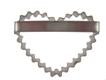 Cookie Cutter-Crinkled Heart