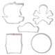 Cookie Cutter Set- Pirate Treasure