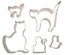 Cookie Cutter Set - Cats