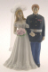 Wedding Cake Top-Marine Couple