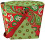Medium Take-Out Box- Paisley Toss