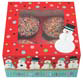 Cupcake Box- Snowman Polka