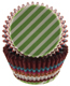 Baking Cups Standard - Sleigh Stripes